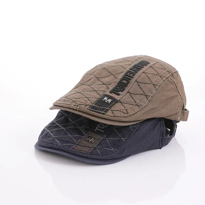 Men & Women Duck Caps British Retro Forward Street Embroidered