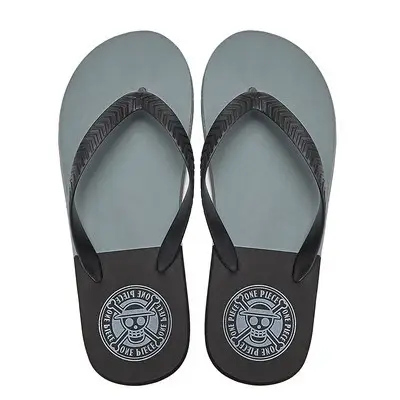 Men's One Piece Printed Flip Flops Summer Casual