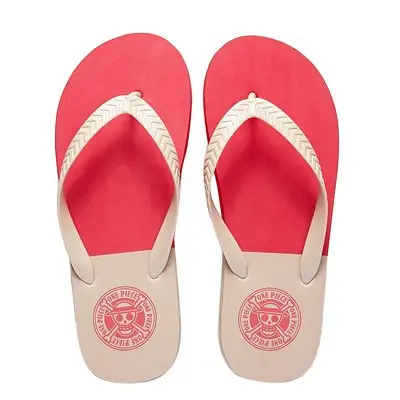 Men's One Piece Printed Flip Flops Summer Casual
