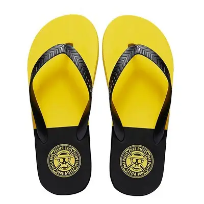 Men's One Piece Printed Flip Flops Summer Casual