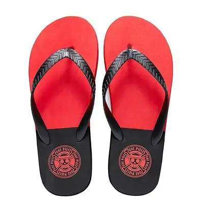 Men's One Piece Printed Flip Flops Summer Casual