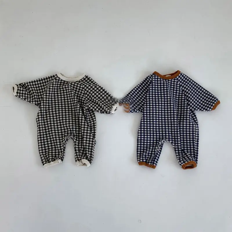 Baby Long Sleeve Black White Jumpsuit for Newborns - Image 5