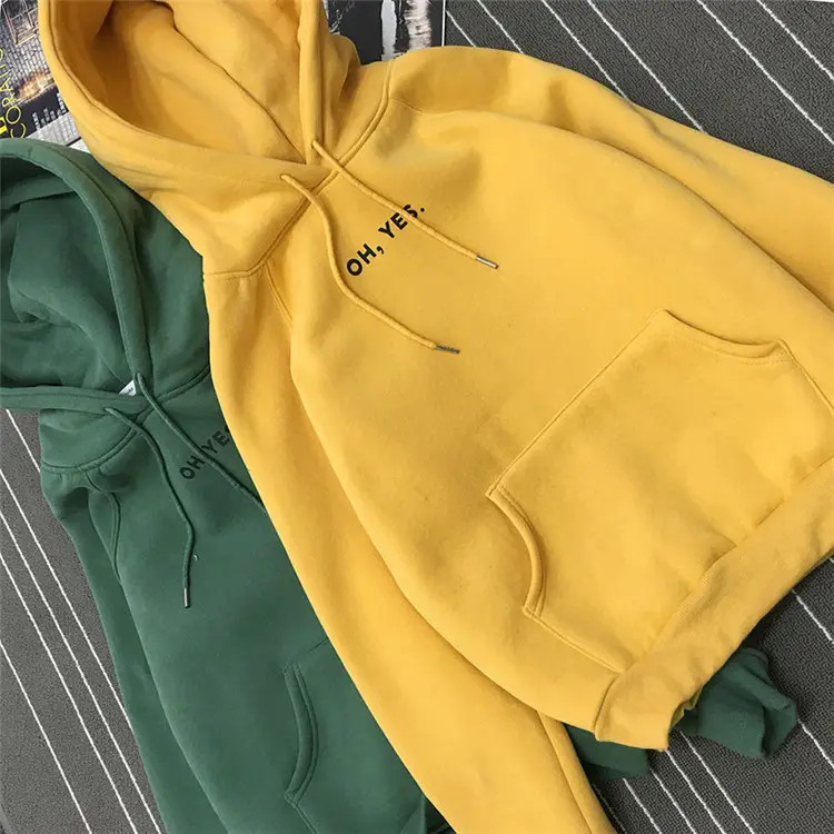Green Women's Hooded Velvet Pullover Hoodie — feature 2