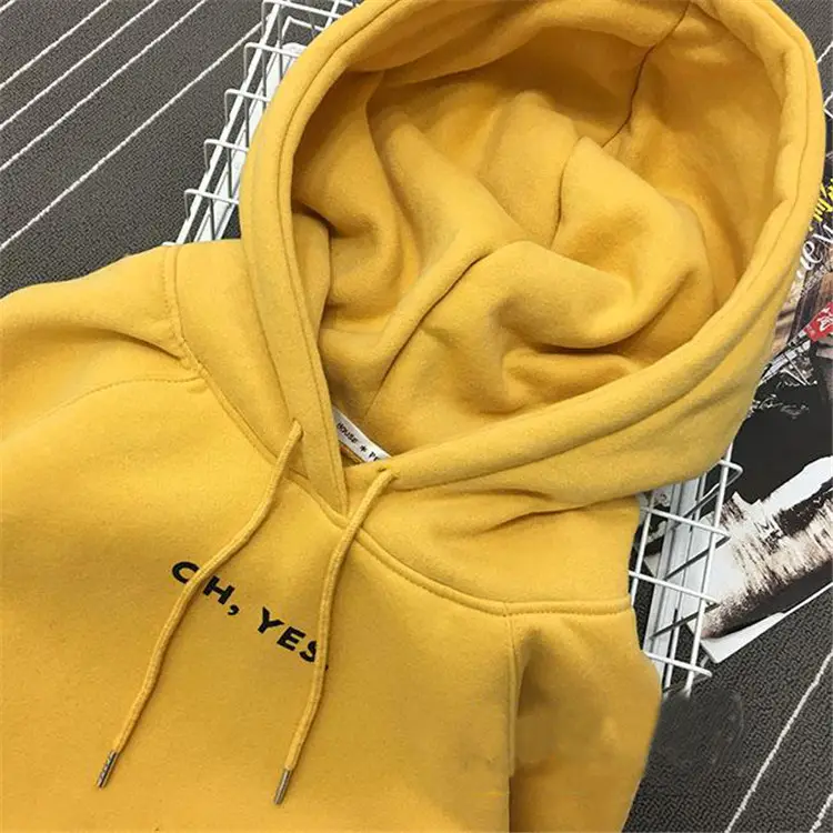 Green Women's Hooded Velvet Pullover Hoodie — feature 9