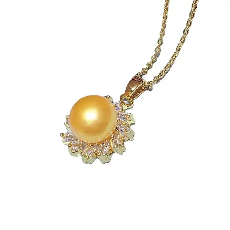 Korean Pearl Pendant Women 9mm Elegant Jewelry - Image 7