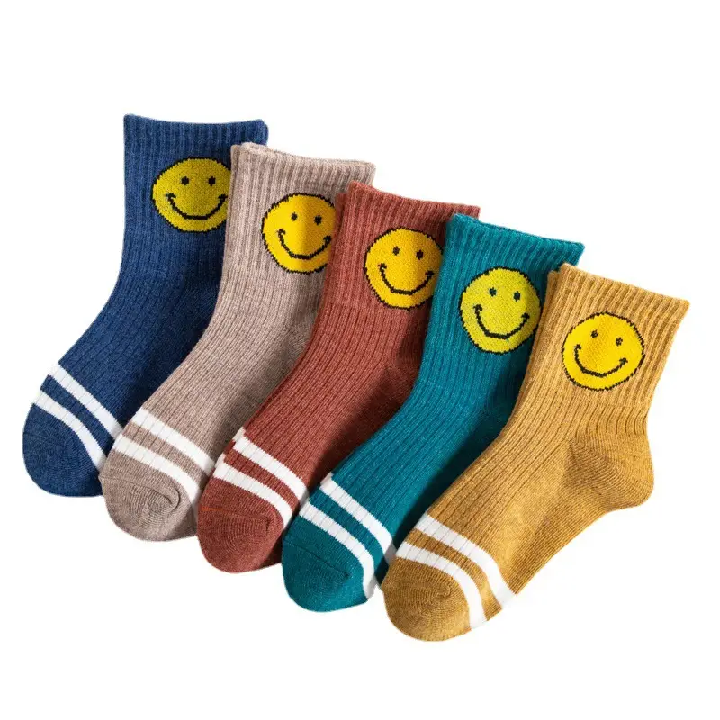 Children's Pure Cotton Socks Spring Autumn Winter Warm - Image 13