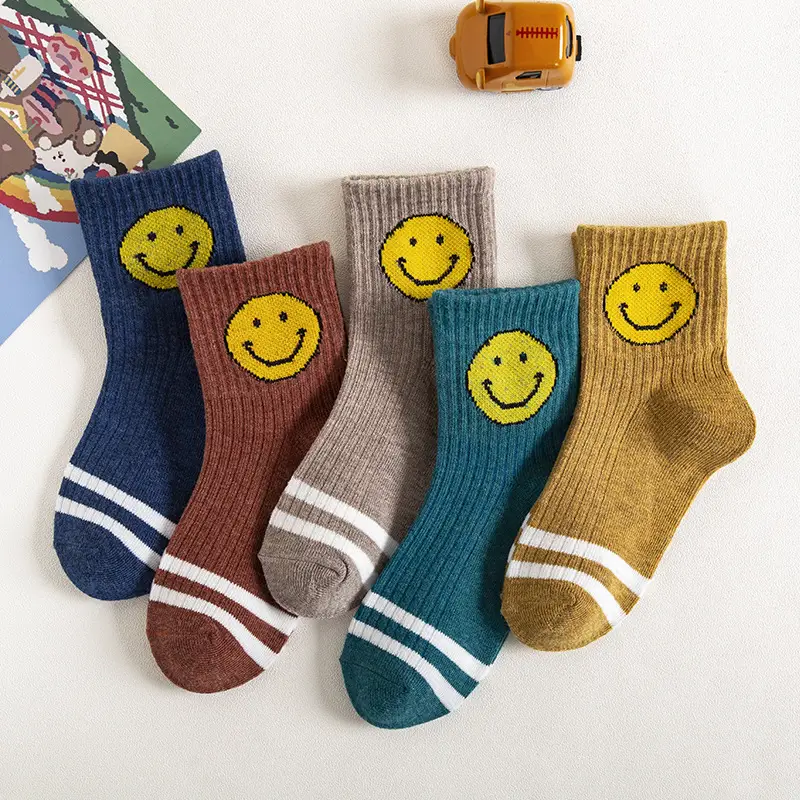 Children's Pure Cotton Socks Spring Autumn Winter Warm - Image 5
