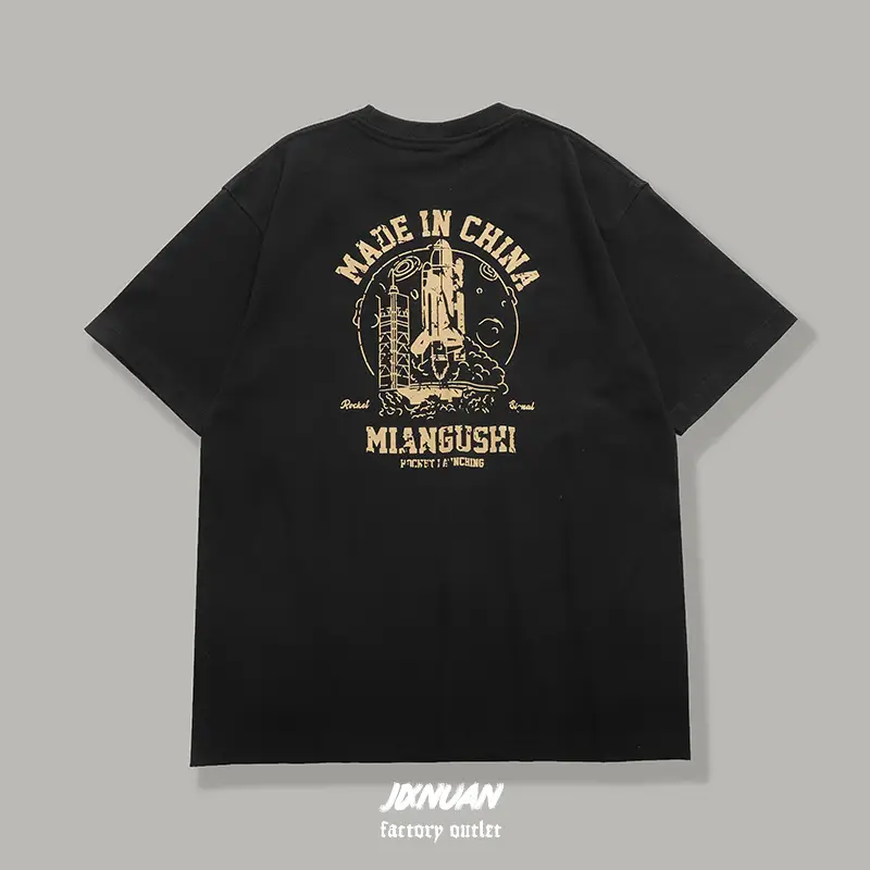2021 Men Cotton T-Shirt Set White Black Navy - Image 2
