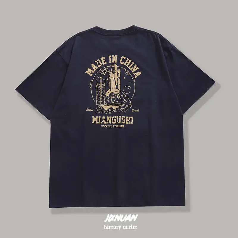2021 Men Cotton T-Shirt Set White Black Navy - Image 3