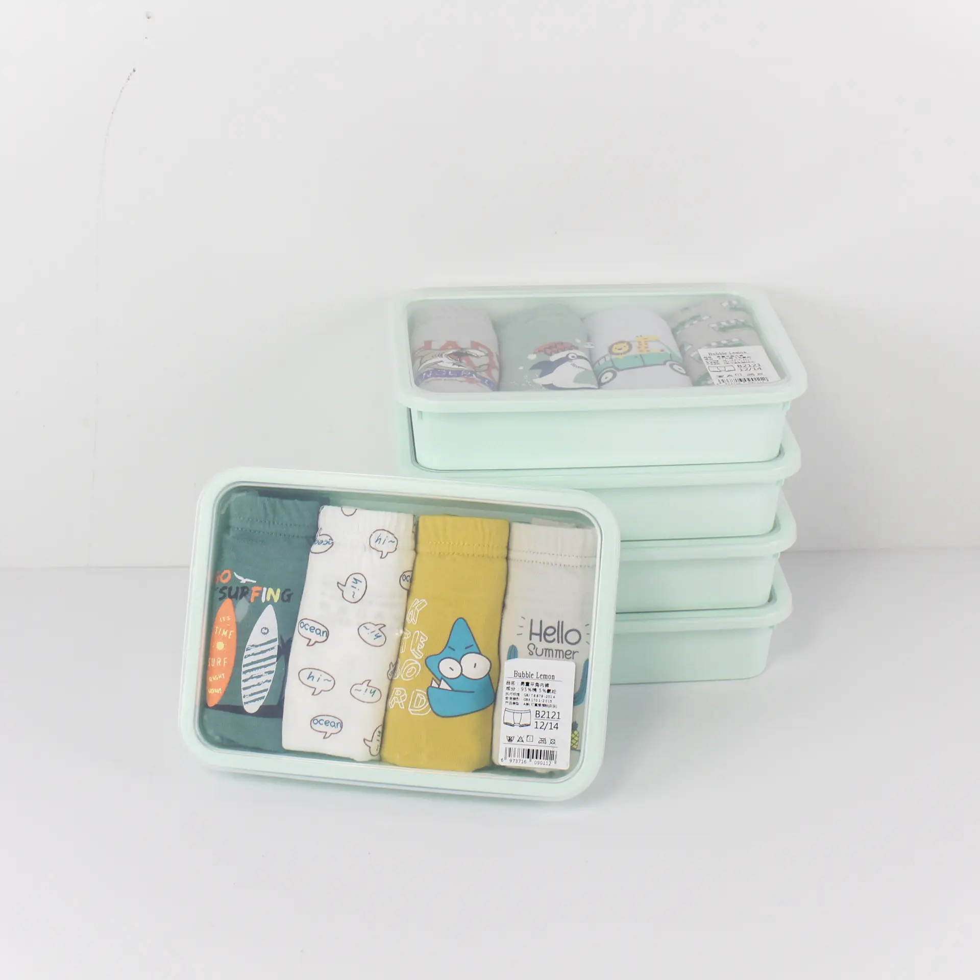 Coca-Cola Pear New Children's Underwear Boxes Cotton Antibacterial Pants