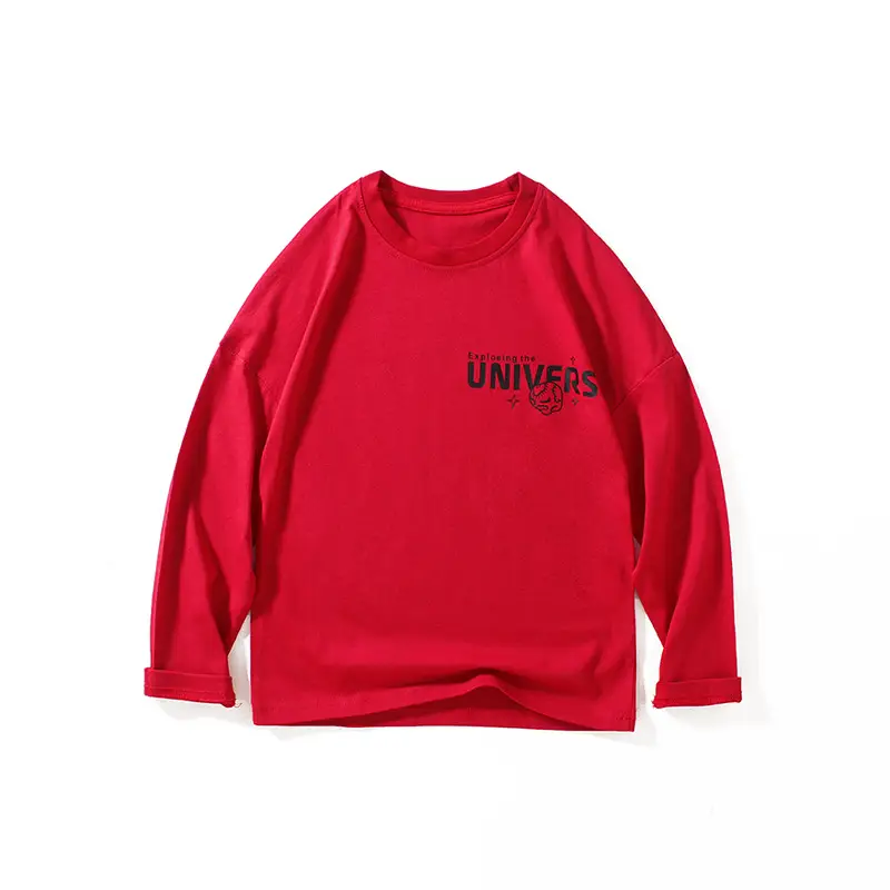Kids Printed Long Sleeve T-Shirt Black Medium Large - Image 5