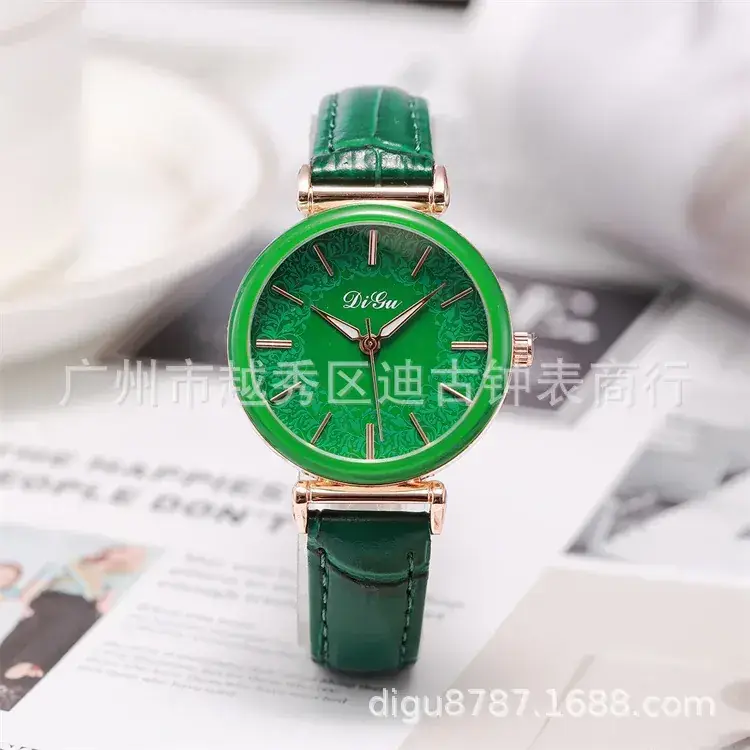 Classic Women's Watch Silver Ceramic White Waterproof