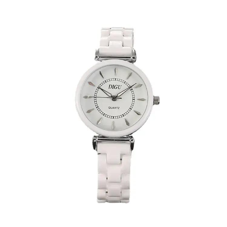 Women's Quartz Bracelet Watch White Elegant British Design - Image 6