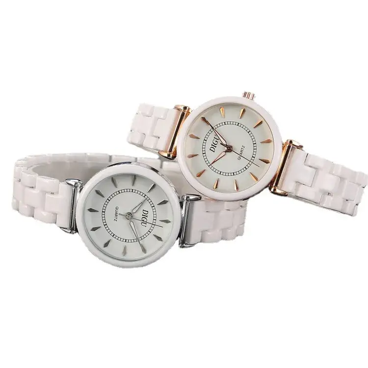 Women's Quartz Bracelet Watch White Elegant British Design - Image 7