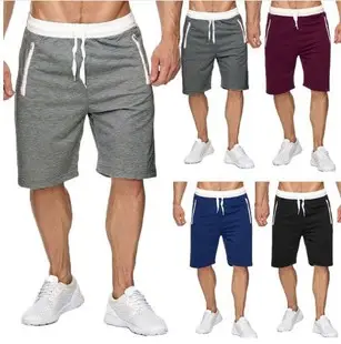 Men Slim Fit Black Casual Leggings Cross Border — feature 9