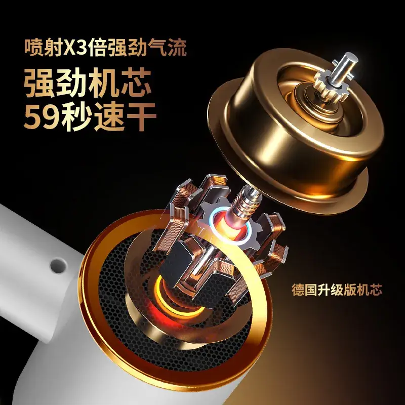 110V Hair Dryer with 2000W Power & Foldable Design - Image 6