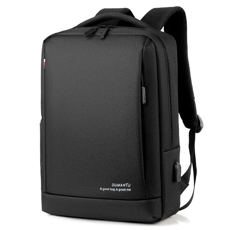 Grey Waterproof Business Men's Large Backpack - Image 17