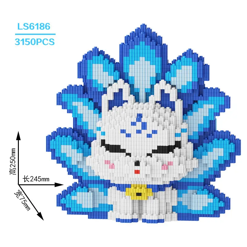 Super Large Pikachu Particle Building Block Toy for Boys Girls - Image 82