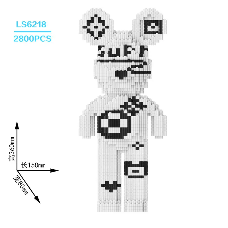 Super Large Pikachu Particle Building Block Toy for Boys Girls - Image 92