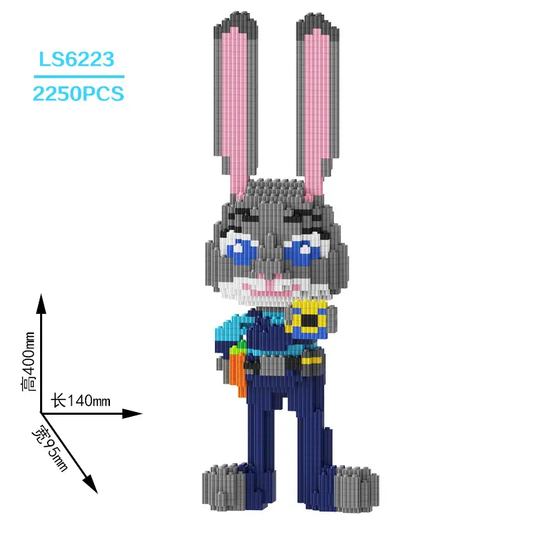 Super Large Pikachu Particle Building Block Toy for Boys Girls - Image 95