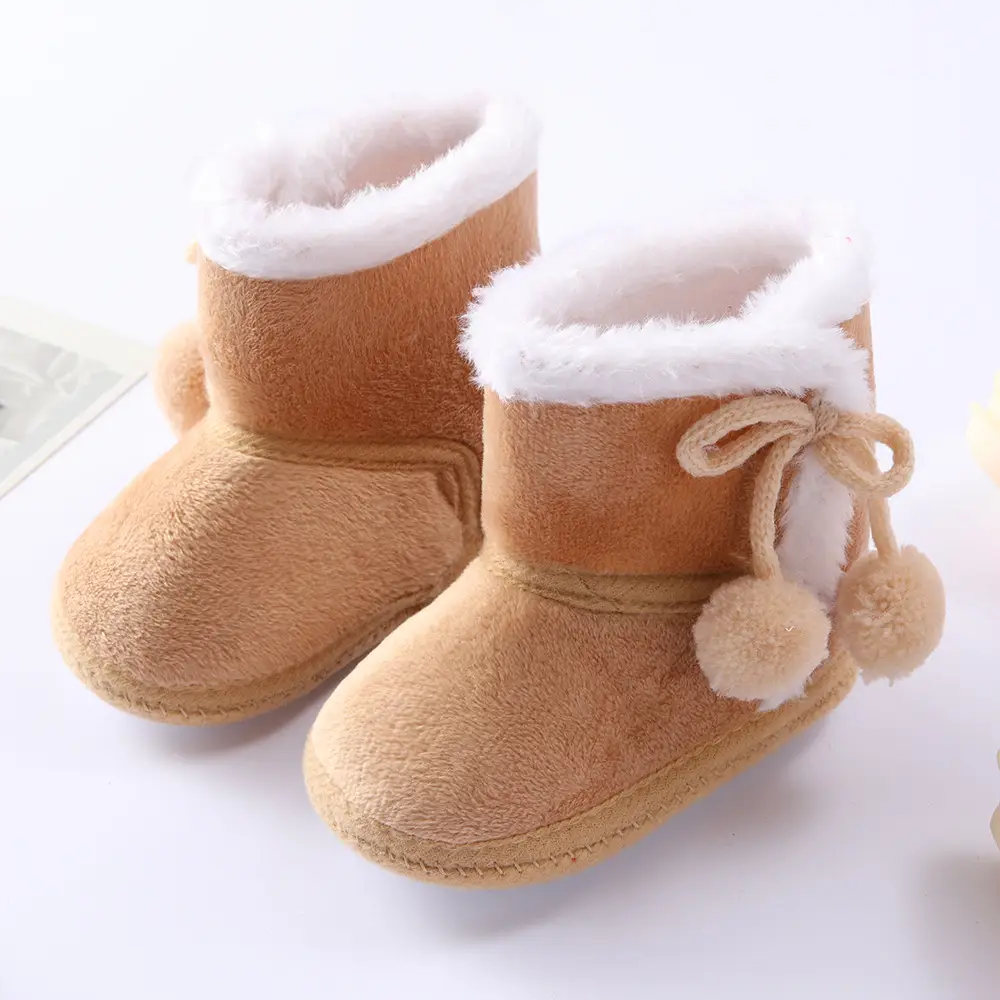 2021 New Baby Shoes 0-1 Yr Cotton Winter Soft 3-5-7-9M