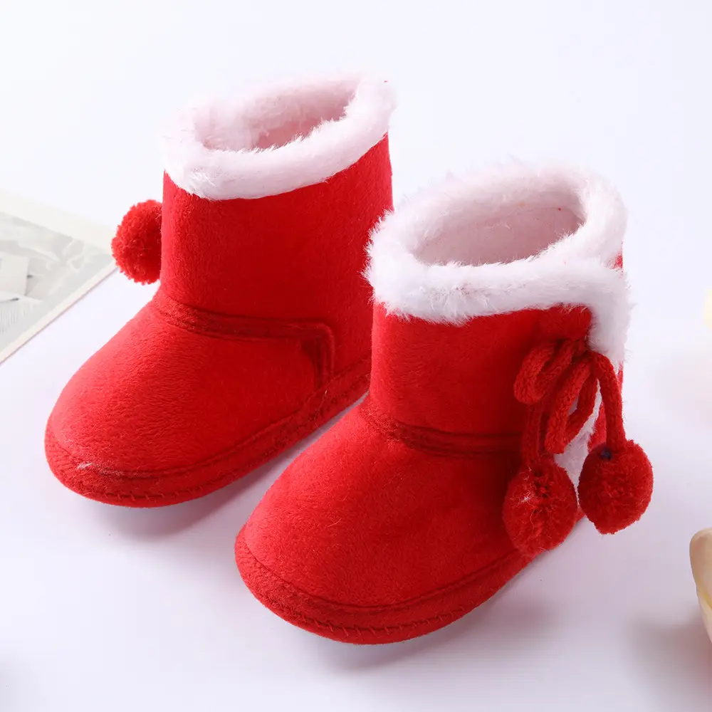 2021 New Baby Shoes 0-1 Yr Cotton Winter Soft 3-5-7-9M