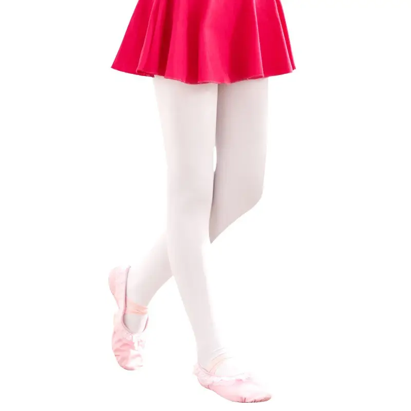 Children's Dance Socks White Thick Leggings Socks - Image 16