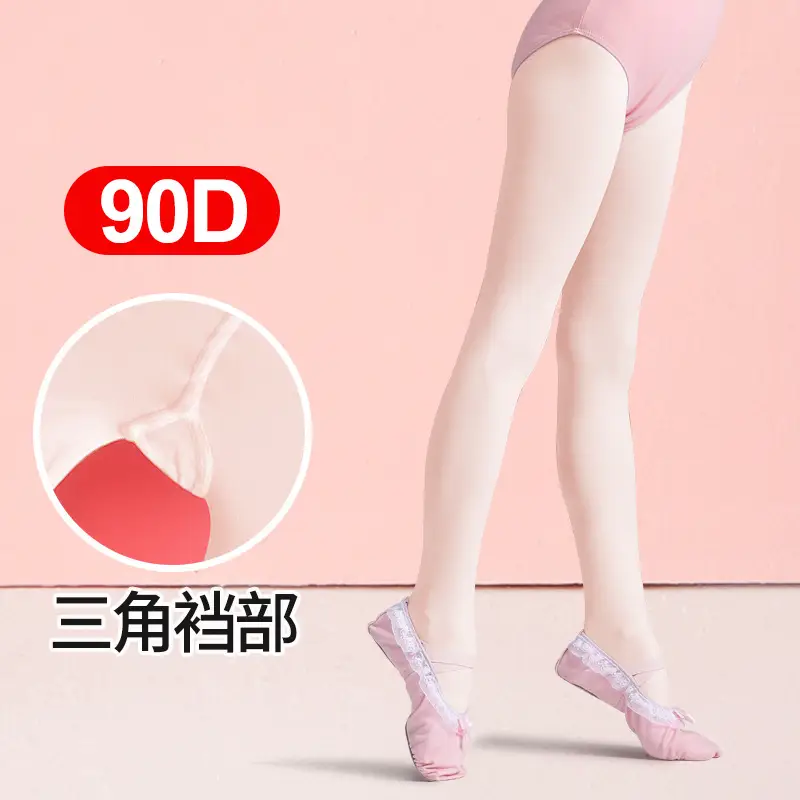 Children's Dance Socks White Thick Leggings Socks - Image 6