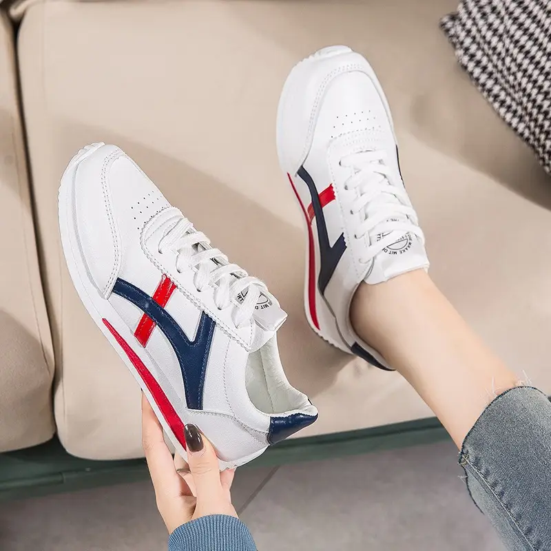 Women's White Breathable Sports Shoes 2025 - Image 4