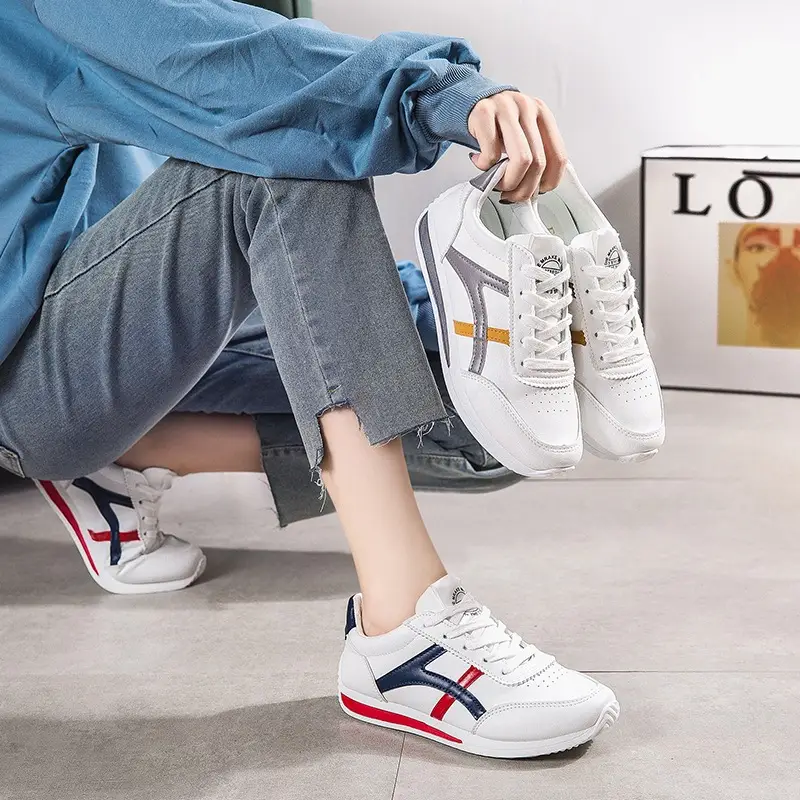 Women's White Breathable Sports Shoes 2025 - Image 6