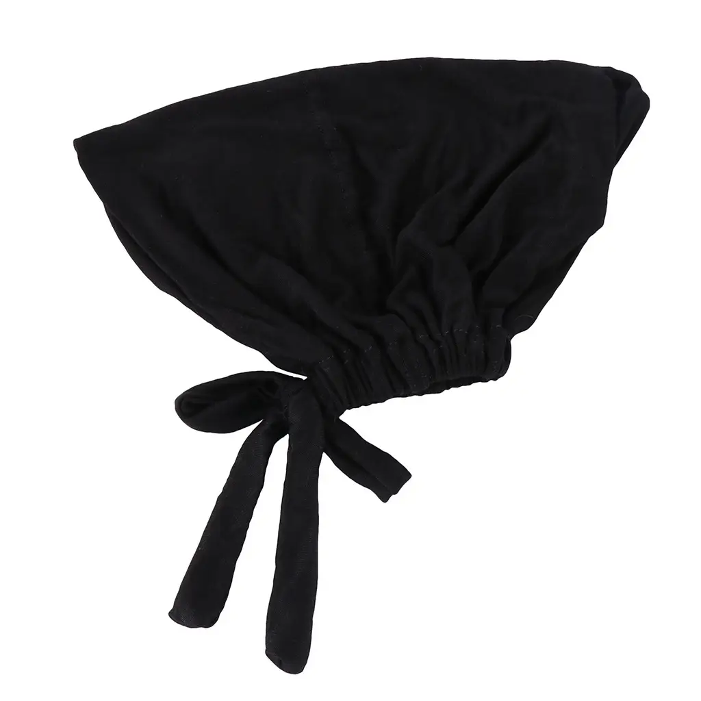 Turquoise Strap Elastic Muslim Cap Adjustable Tether - Image 20