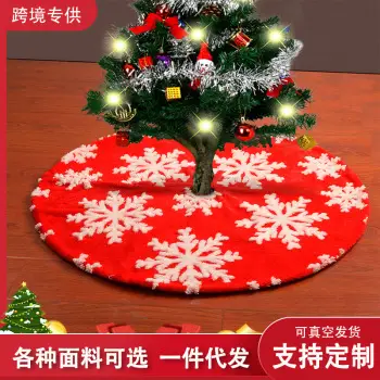 Christmas Table & Chair Covers Red Gray Cartoon Print — feature 2