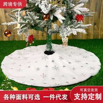Christmas Table & Chair Covers Red Gray Cartoon Print — feature 7