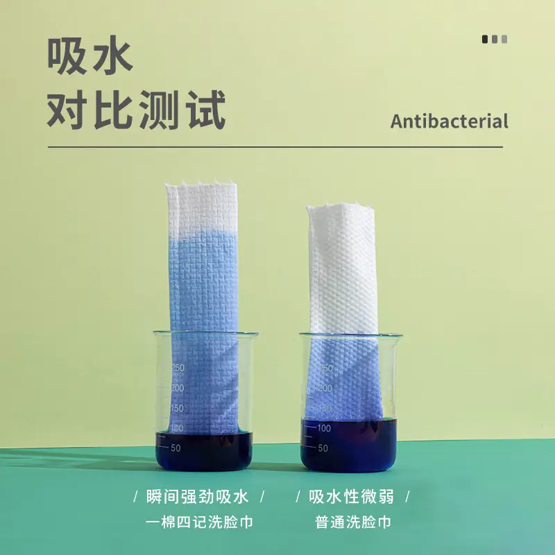 Cotton Soft Face Towel Dual Use Dry Wet Skin Friendly - Image 3