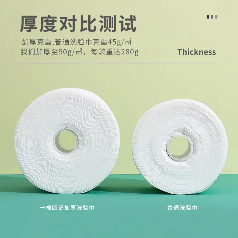 Cotton Soft Face Towel Dual Use Dry Wet Skin Friendly - Image 4