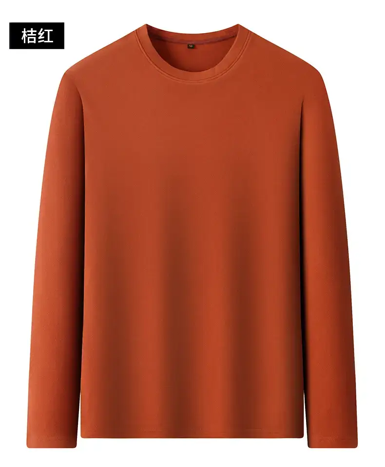 Men's Black Long Sleeve T-Shirt 2025 Spring Autumn — feature 26