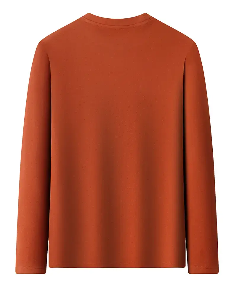Men's Black Long Sleeve T-Shirt 2025 Spring Autumn — feature 27
