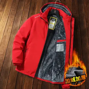 Men's Double-Sided Fleece Jacket Coral Fleece Sweatshirt — feature 5