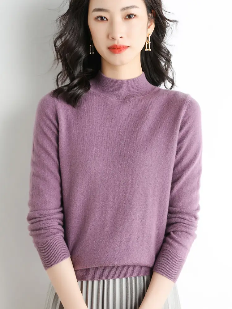 New Autumn Wool Knitted Pullover for Women - Image 4