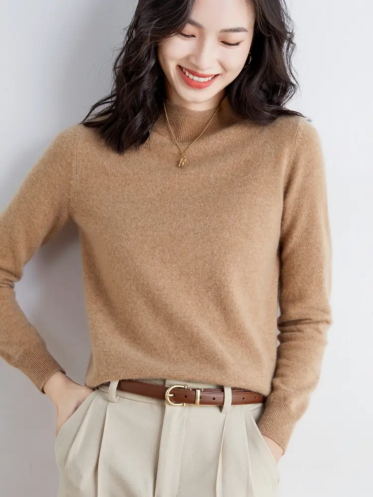 New Autumn Wool Knitted Pullover for Women - Image 9