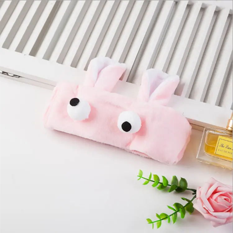 Red Cartoon Bow Face Wash Headband for Women - Image 17
