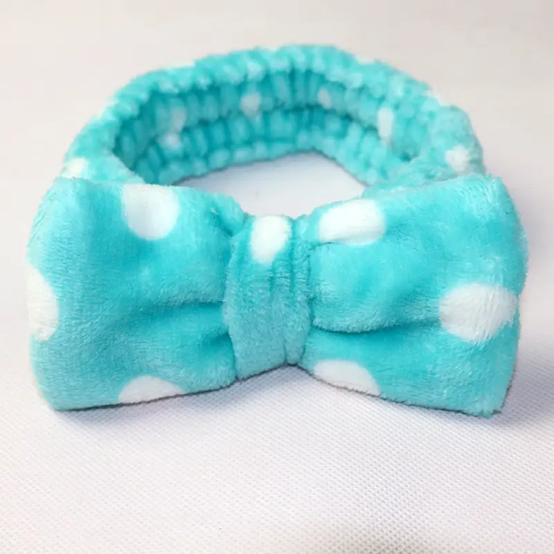 Red Cartoon Bow Face Wash Headband for Women - Image 23