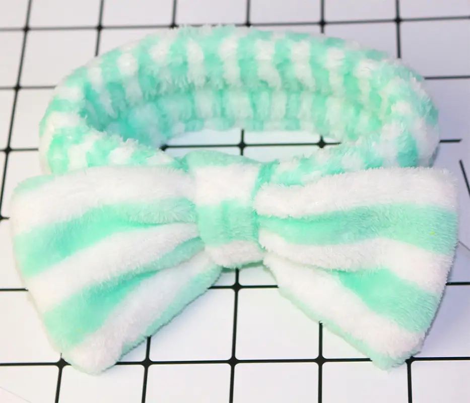 Red Cartoon Bow Face Wash Headband for Women - Image 25