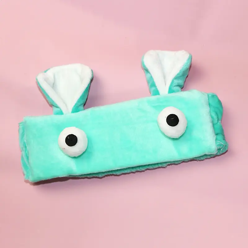 Red Cartoon Bow Face Wash Headband for Women - Image 28