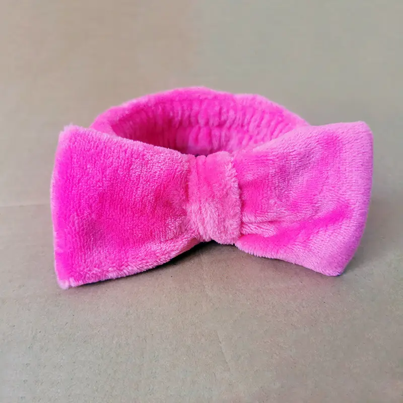 Red Cartoon Bow Face Wash Headband for Women - Image 31