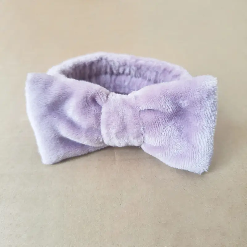 Red Cartoon Bow Face Wash Headband for Women - Image 35
