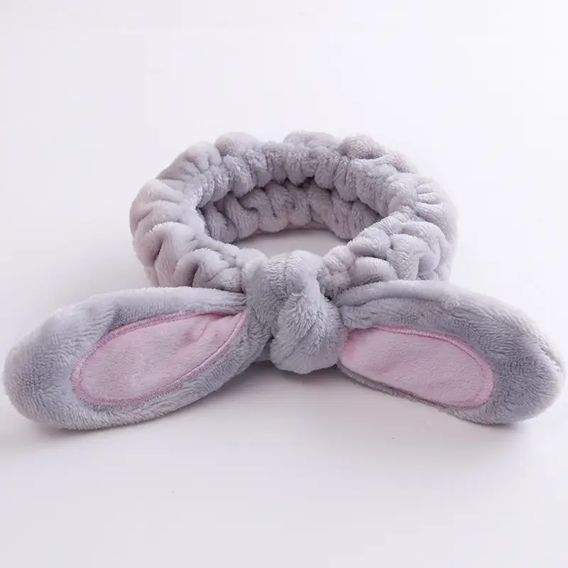 Red Cartoon Bow Face Wash Headband for Women - Image 43