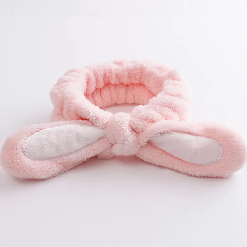 Red Cartoon Bow Face Wash Headband for Women - Image 44
