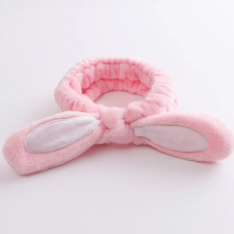 Red Cartoon Bow Face Wash Headband for Women - Image 45