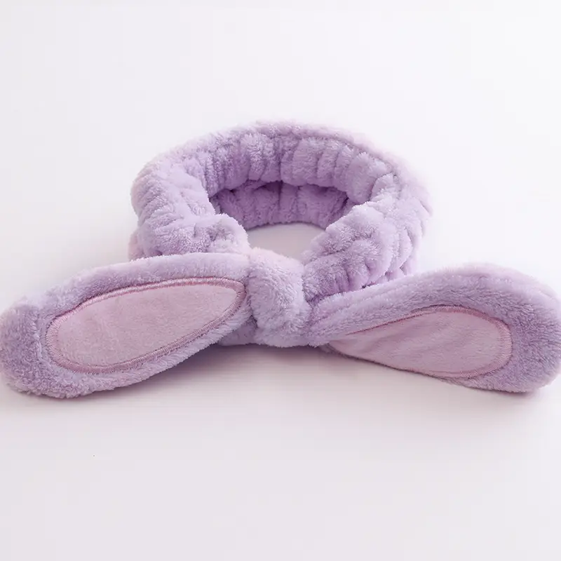 Red Cartoon Bow Face Wash Headband for Women - Image 47